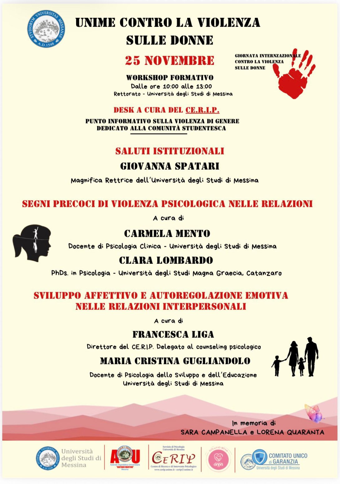 Unime contro la violenza sulle donne